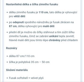 Zimný fusak Emitex - 2