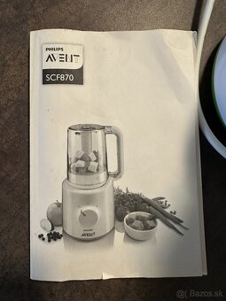 Philips Avent SCF870 parný varič a mixér - 2