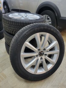 Predám originál zimné komplety VW Passat 215/55 R17 - 2