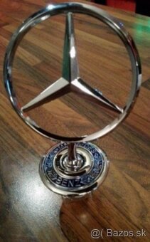 Hviezda/ znak Mercedes - Benz na prednú kapotu - 2