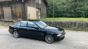 BMW E39 vonkajsie listy chromove - 2