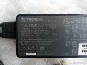 originálny adaptér pre ntb Lenovo 90W , žltá hrubá koncovka - 2