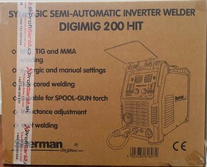 INVERTOROVÁ ZVÁRAČKA DIGIMIG 200 HIT - 2