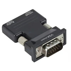 HDMI VGA AUX adapter s AUX kablom - 2