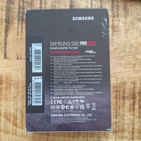 Predám nový Samsung 980 PRO 2 TB - 2