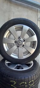 Hlinikove disky 5x112 r16 a pneu 205/55 r16 - 2