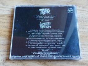 TORSOFUCK/LYMPHATIC PHLEGM - 2002 split CD -FIRST PRESS- - 2