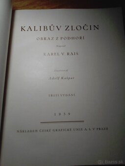 Karel Václav Rais - Kalibuv zločin (1939) - 2