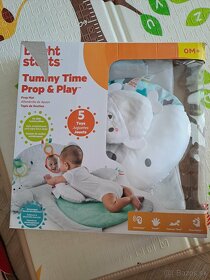 BRIGHT STARTS Tummy Time Prop & Play hracia deka - 2