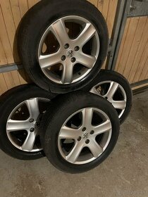 205/55 R16 zimne gumy+hlinikove disky Peugeot 4x108 - 2