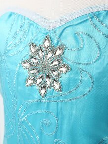 šaty/kostým Frozen Elsa č.122/128 k odberu - 2