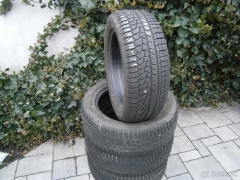 Predám 4x zimné ako nové pneu Hankook 225/55 R17 97HXL - 2