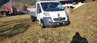 predam Peugeot Boxer valník RV 2012 - 2