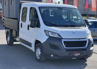 Peugeot Boxer 2.2HDi 3s.sklápěč 7MÍST ČR DPH nafta manuál - 2