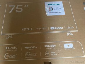 Hisense 75" 4K - 2