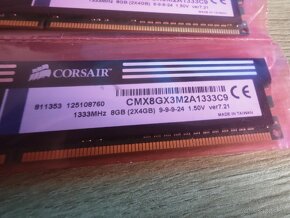 Corsair 2x4GB 1333MHz DDR3 - 2