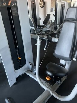 Precor chest, leg, pull down - 2