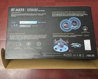 Predám WIFI 6 router ASUS RT-AX55 - 2