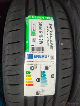 Pneumatiky 205/55 R16 91V N´Blue NEXEN - nejazdené - 2