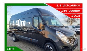 Renault Master L4H3 2,3 dCi/165KM - bez DPH - 2