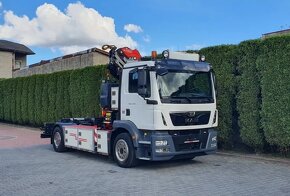 9010 MAN TGM 15.290 - 4x2 - Nosič kontejnerů + HR-FASSI F165 - 2