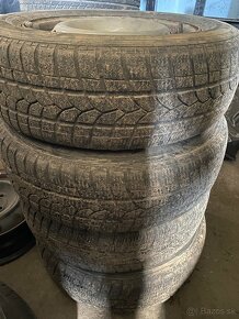 Zimne pneumatiky 195/65 R15 + disky 5x112 - 2