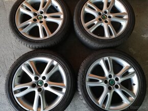 16" 5x100 kolesá na Škoda Fábia, Rapid letné pneu 205/45 r16 - 2