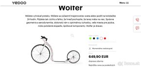 YEDOO WOLFER WHITE - sportova cestna kolobezka - 2