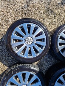 Alu disky s pneu 225/45 R17 vw - 2