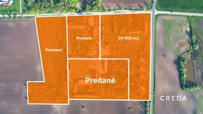 CREDA | predaj pozemok 25 000 m2, Šurany - 2