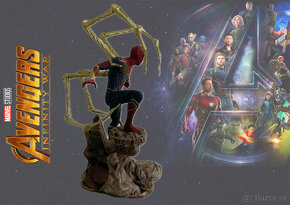 Avengers Infinity War Iron Spider Man Diorama - 2