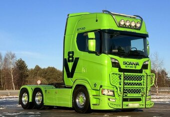 9045 - Scania „V8“ S730 - 6x4 – Tahač – EURO 6  - 2