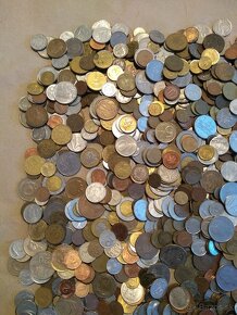 Lot 6kg mincí z Európy mimo ČSR 1950-súčasnosť - 2