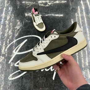 Air Jordan 1 Low Travis Scott Medium Olive - 2