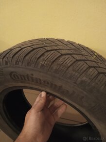 Predám 2ks zimné pneumatiky 195/65r15 Continental - 2