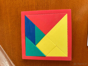 nové puzzle tangram penové - 2