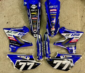 Yamaha YZ plasty,nádrž,sedadlo - 2