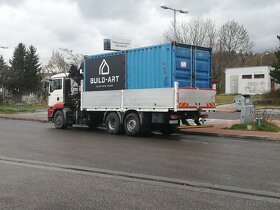 Autodoprava s hydraulickou rukou, odťahová služba. - 2