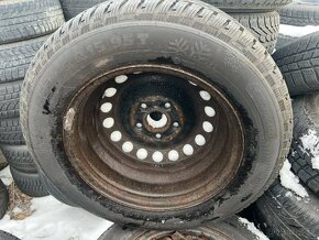 zimní pneu 195/65 R15 s disky 5x112 - 2