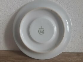 porcelánové tanieriky Made in Czechoslovakia podšálky - 2