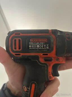 Aku vŕtačka BLACK & DECKER BDCDC18 - 2