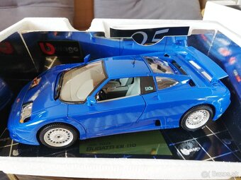 1:18 modely Bburago BUGATTI EB110 PORSCHE 356 - 2