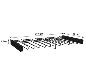 Výsuvný vešiak na nohavice - 2