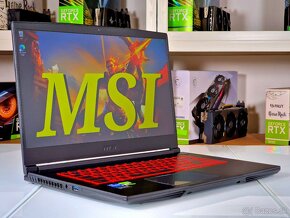 Herný notebook MSI GF63 | ZÁRUKA 24M | RTX 4050 | 16GB - 2