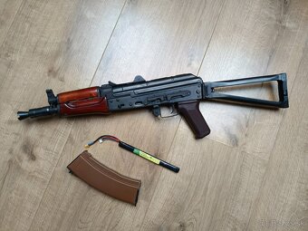 AK-74UN - ocelové, dřevo, Gen.2, E&L - 2