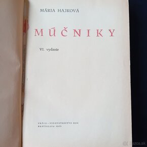 Múčniky - Mária Hájková, 1965 - 2