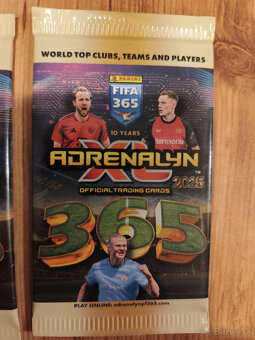 Futbalové kartičky Adrenalyn FIFA 365 2025 - baličky - 2