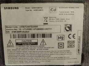 Samsung UE50TU8072U Smart Youtube 4K - 2