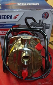 Záhradné čerpadlo Dedra 1200W, INOX - 2