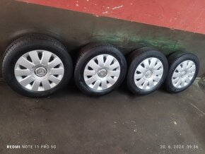 Predám tieto al.disky 4x108 R15 originál Citroen 185/65 R15 - 2